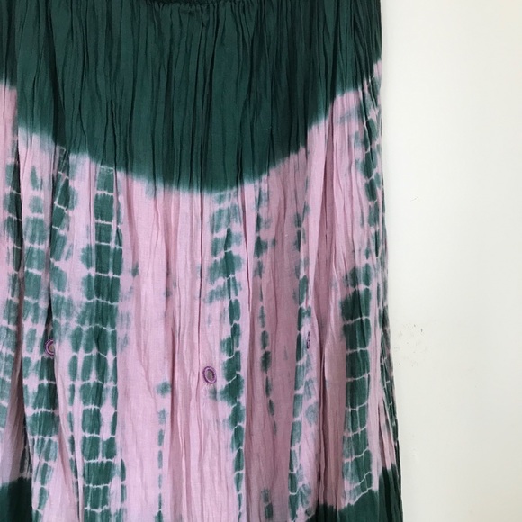 Vintage Indian tie dye skirt size M - Picture 3 of 6